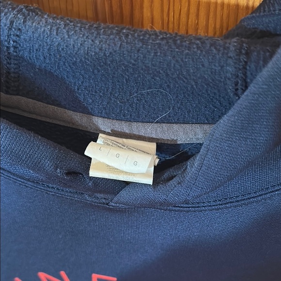Minnesota Navy Hoodie with Red Logo - Picture 2 of 5